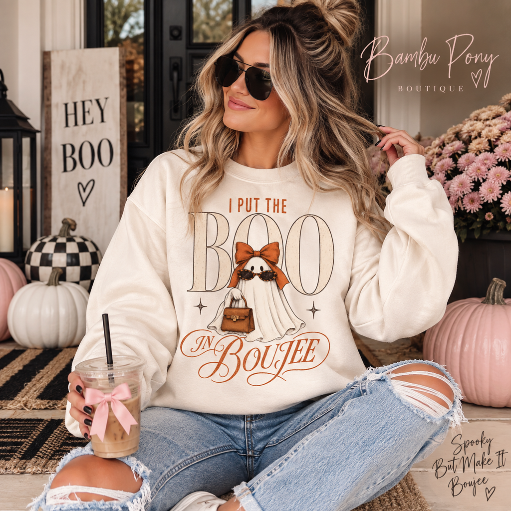 👻 I Put the BOO in Boujee Sweatshirt