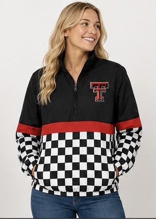 ❤️🖤 Texas Tech Inspired Quarter-Zip Windbreakers