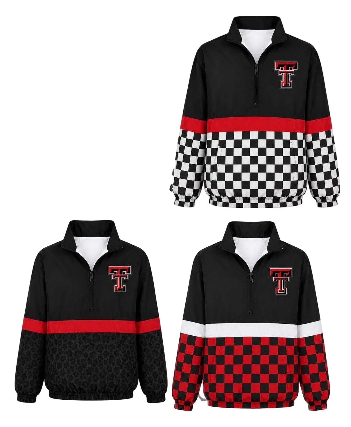 Texas Tech Inspired Windbreaker